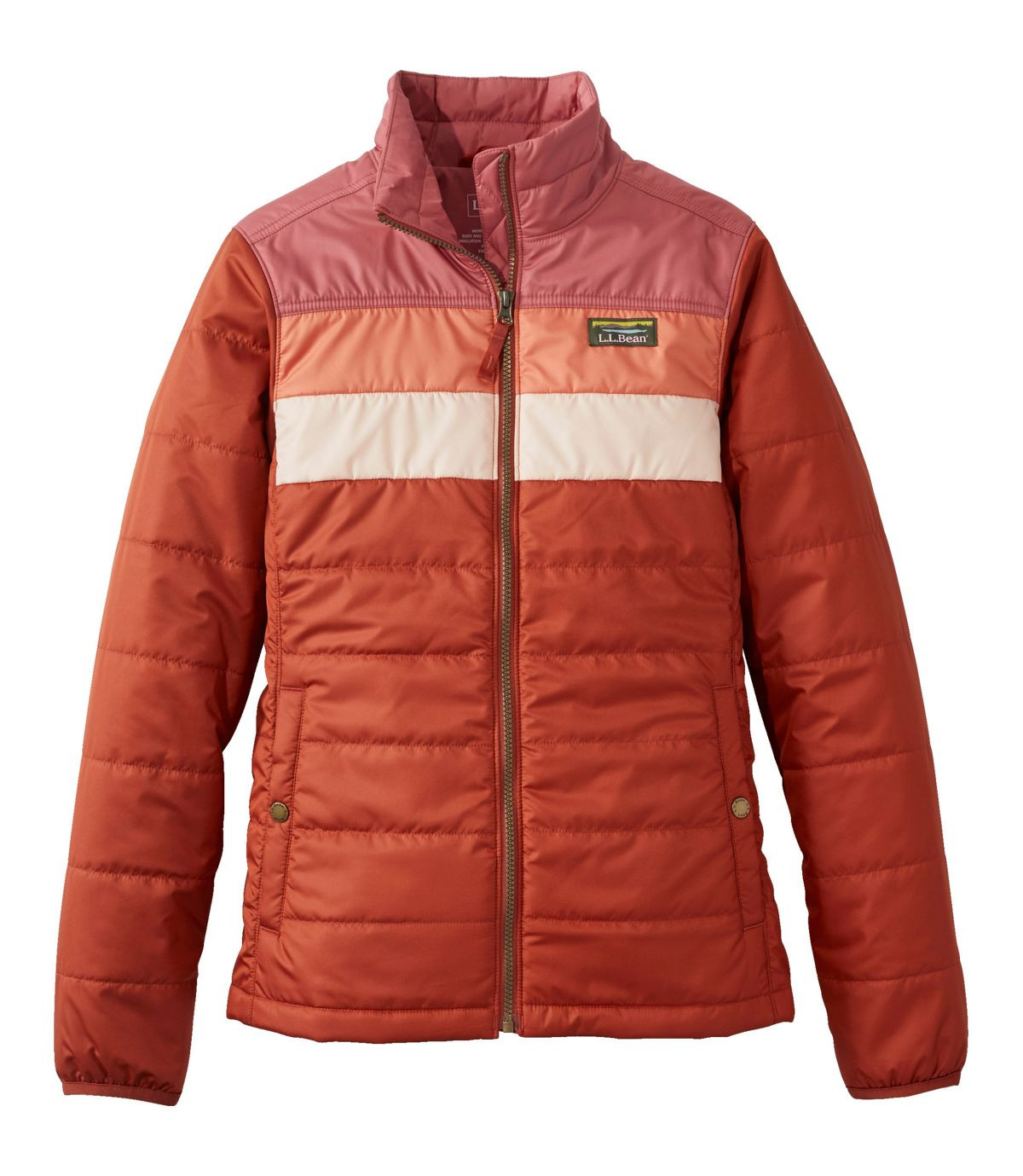 Women's Mountain Classic Puffer Jacket, Colorblock | L.L. Bean