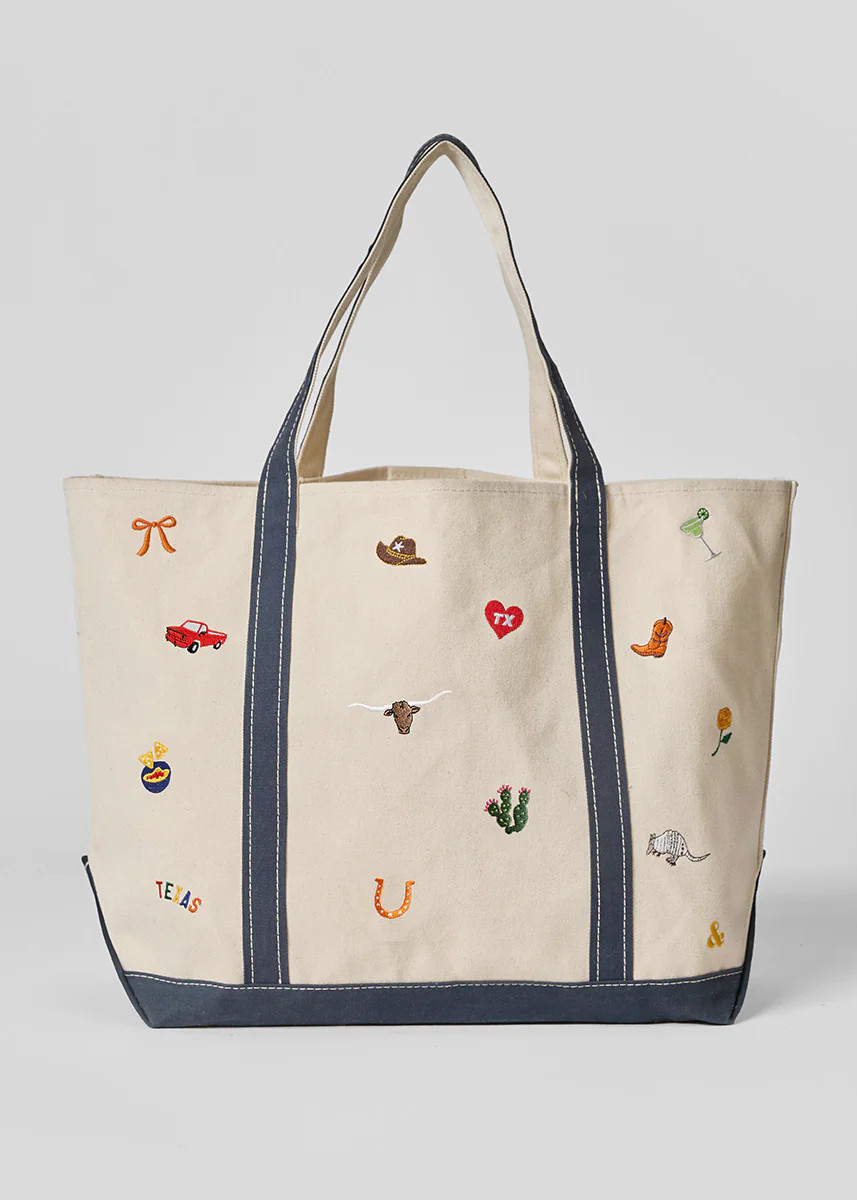 Texas Icons Tote | Alice & Wonder