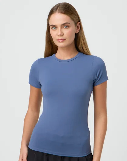 Supersoft Long Line Tee in Duskalicious | Glassons | Glassons (Australia)