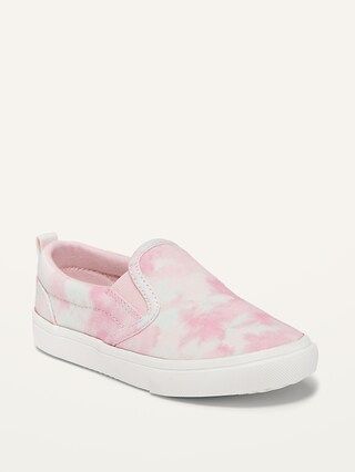 Unisex Tie-Dye Slip-On Sneakers for Toddler | Old Navy (US)