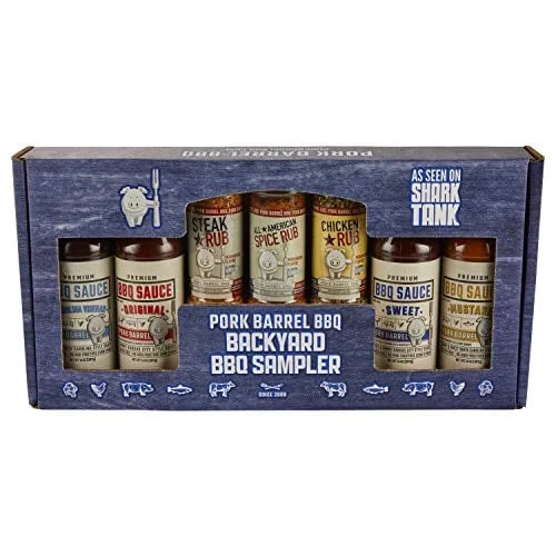 Pork Barrel BBQ Backyard BBQ Sauce Spice Seasoning Rub Gift Pack | Walmart (US)