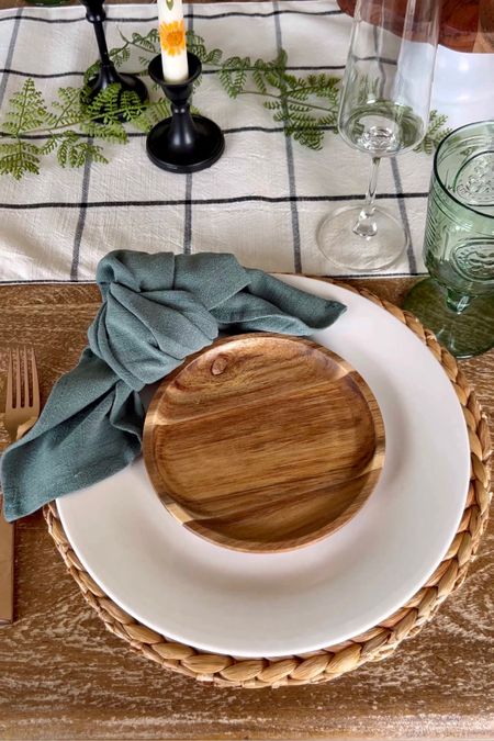 The table setting from Walmart makes the perfect fall and Thanksgiving tablescape! 

#LTKHoliday #LTKhome #LTKSeasonal