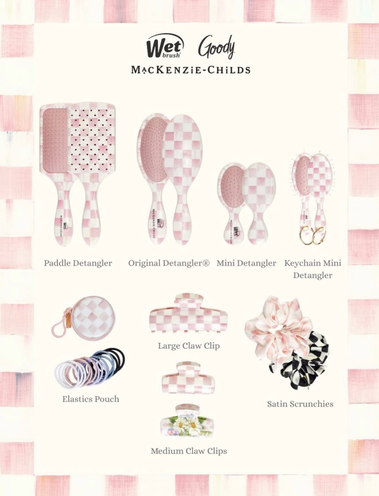 MacKenzie-Childs new hair collab with Goody and Wet Brush! These clips are so good. 

 

#LTKgrwm #LTKBeauty