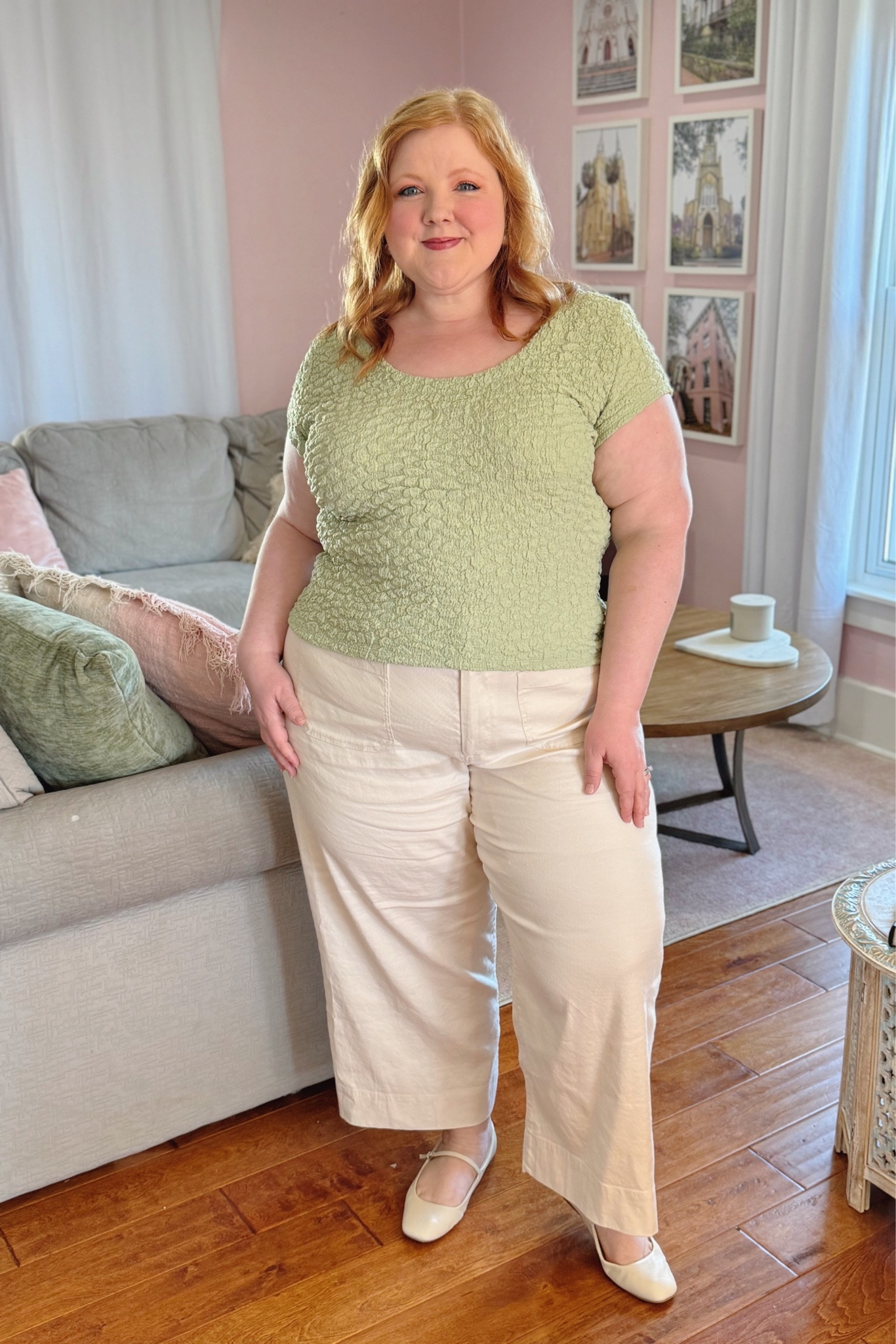 Casual spring outfit idea! Anthropologie popcorn tee size 1X and linen Colette pants size 18. 



#LTKstyletip #LTKplussize #LTKSeasonal