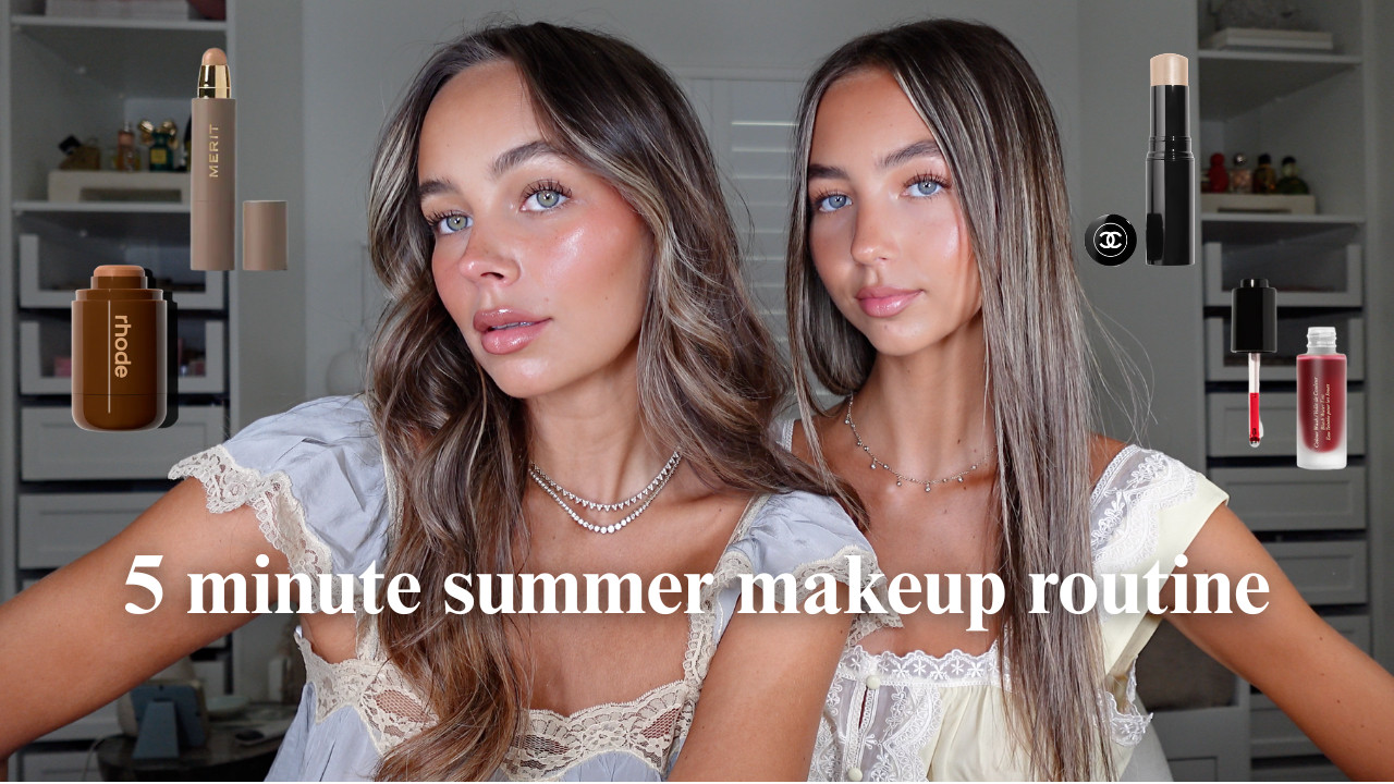 5 minute summer makeup routine 

 #LTKgrwm #LTKBeauty