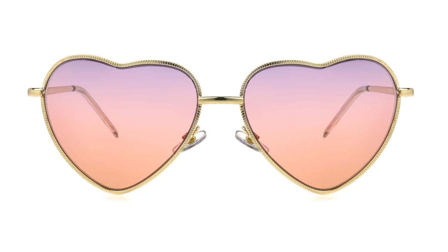 Sunsentials By Foster Grant Women's Round Gold Sunglasses - Walmart.com | Walmart (US)