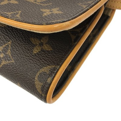 Auth LOUIS VUITTON Pochette Twin GM M51852 Brown Monogram FL0055 Shoulder Bag  | eBay | eBay US