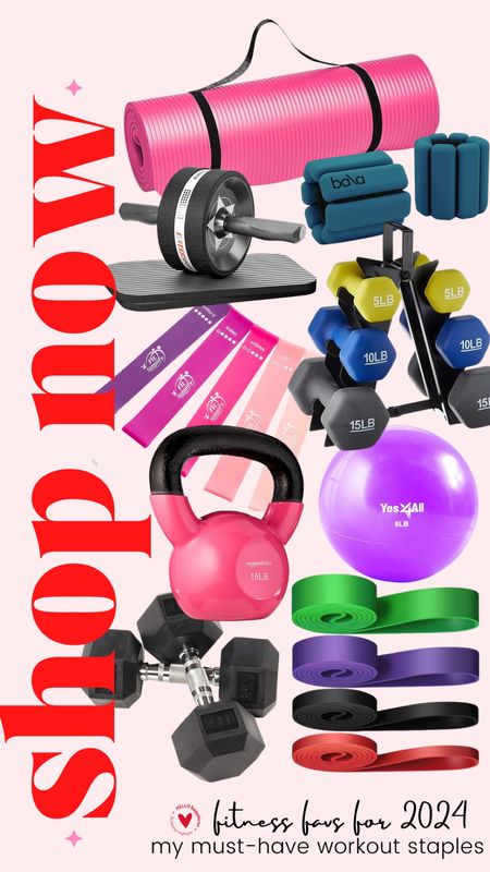 my roundup of must-have at home  exercise equipment — keep it simple and concise! 

#LTKfitness #LTKfindsunder50 #LTKover40