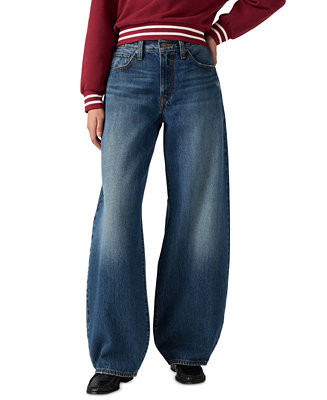 Women's Mid-Rise Middy Balloon Jeans | Macy's
