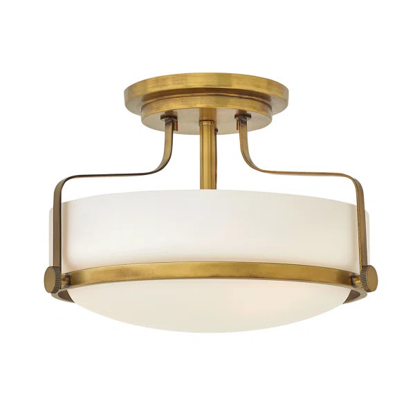 Rosanna Glass Semi Flush Mount | Wayfair North America