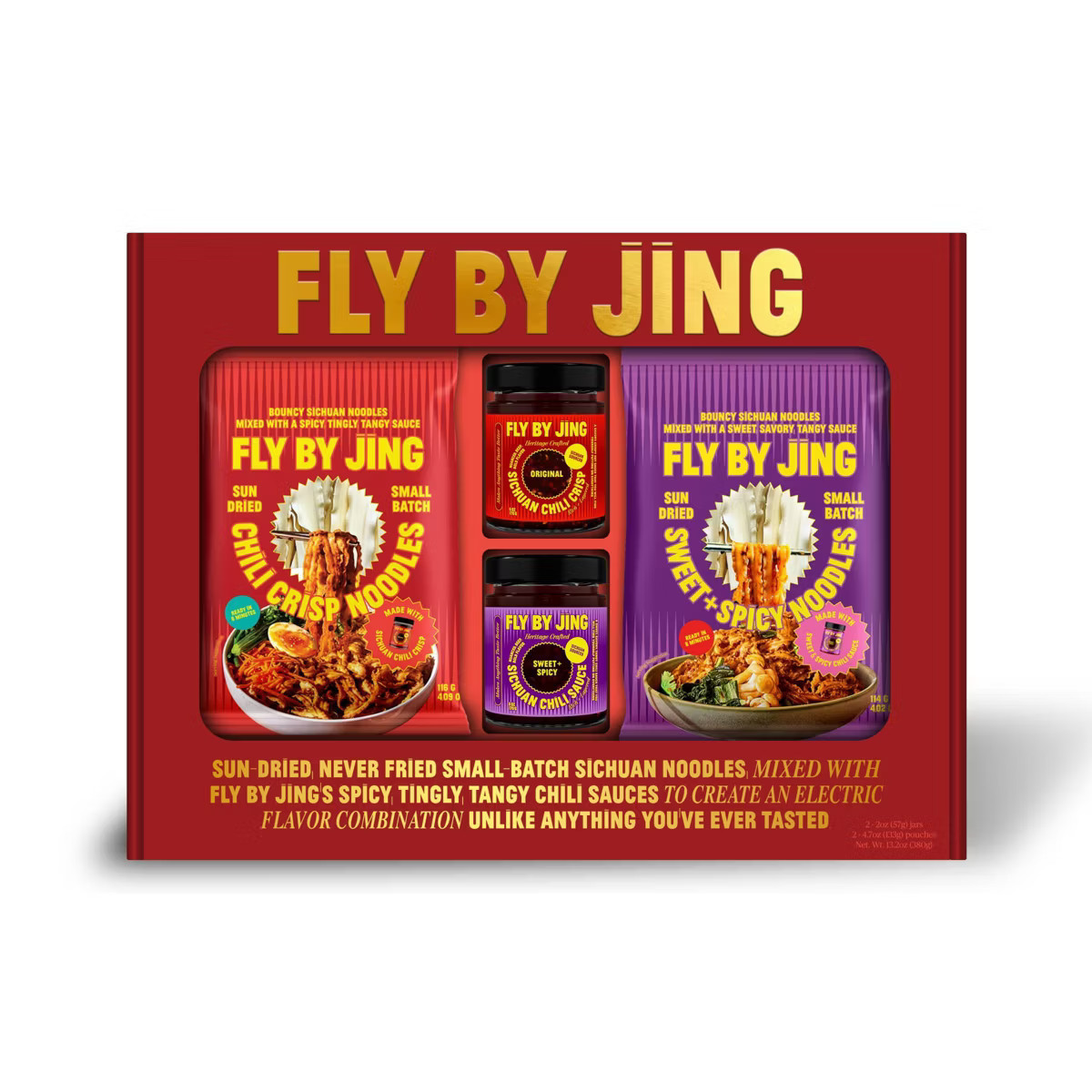 FLY BY JING Holiday Noodle Gift Set - 20.2oz | Target