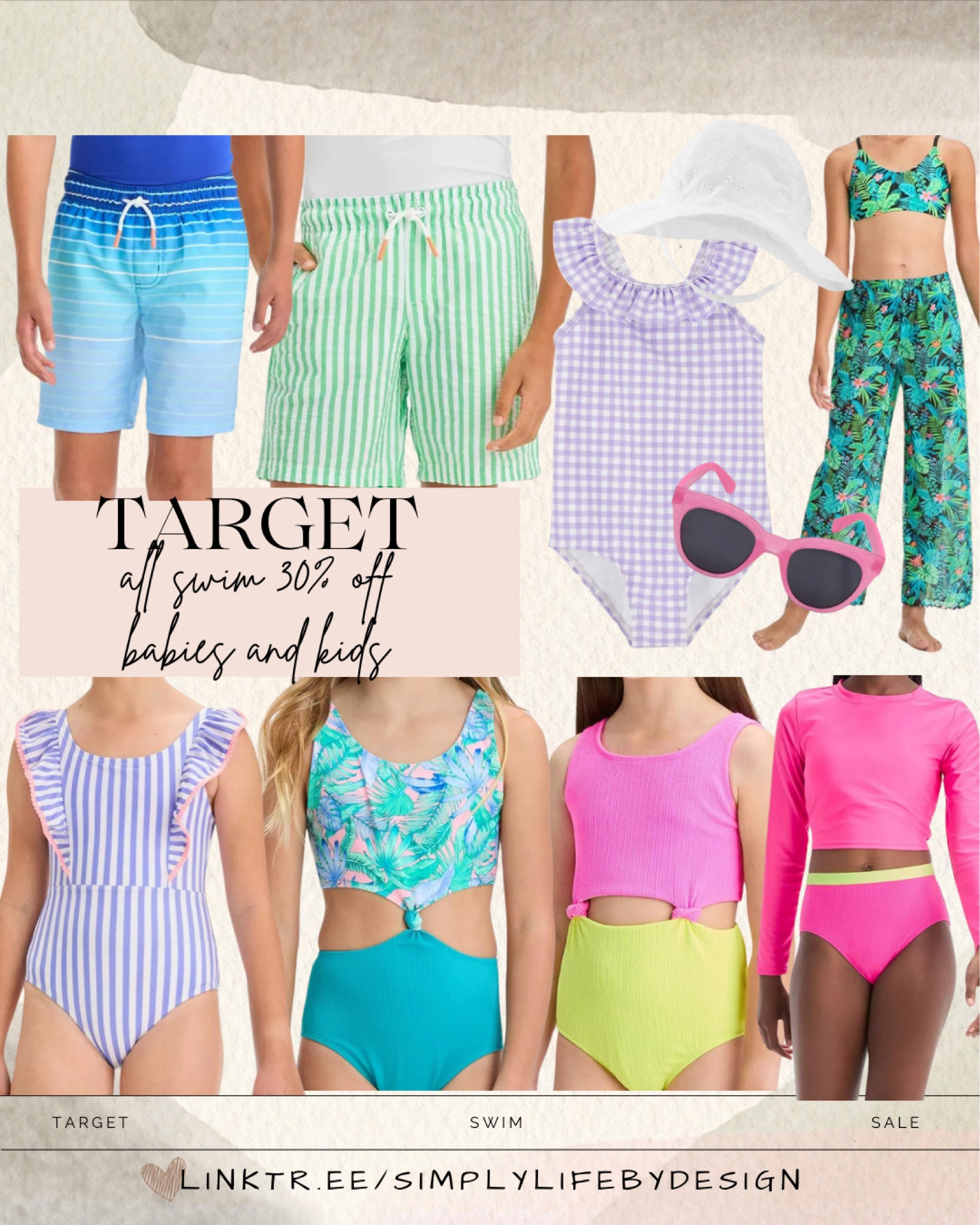 Target swim sale 30% off for the whole family kids and babies edition  

#LTKkids #LTKxTarget #LTKsalealert