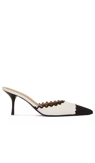 Pin Heel Mule in Off White | Revolve Clothing (Global)