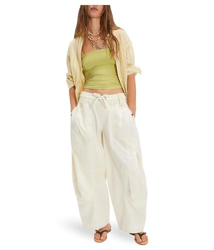 Free People Women's Onset Parachute Pants, Tofu, S | Amazon (US)
