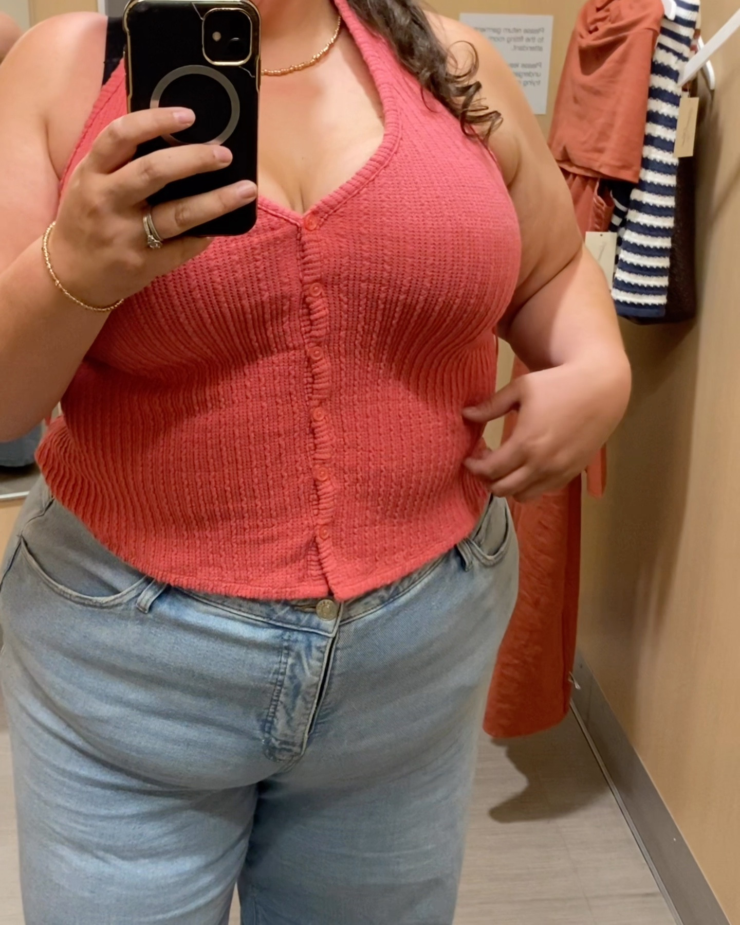 Trying on Target xxl as a typical 3x

#LTKPlusSize