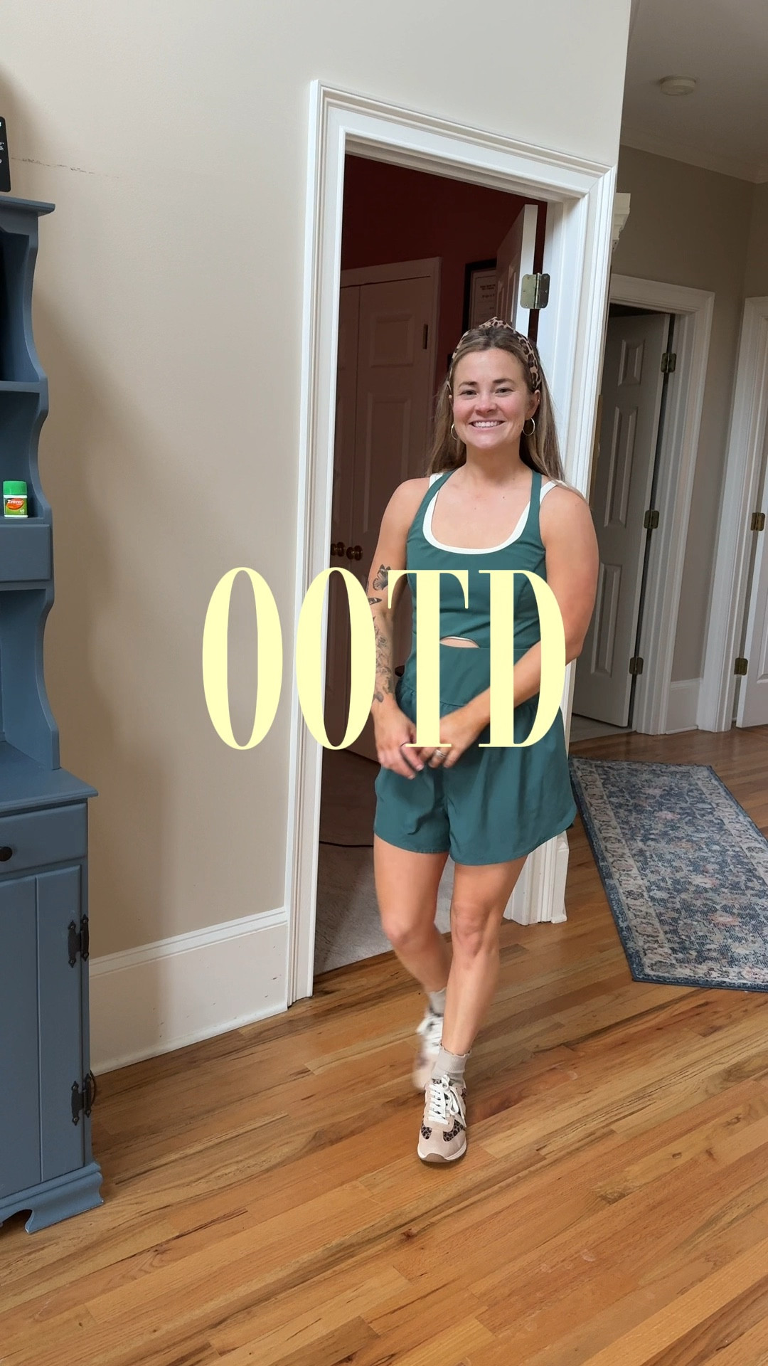 My far go to outfit for the spring/summer. Comes in many colorways. True to size, I could probably wear a small now. This is a medium. 

Sis set is from TJ Maxx 

#LTKActive #LTKootd #LTKmomlife