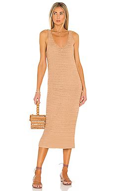 House of Harlow 1960 x Sofia Richie Rowan Crochet Dress in Candied Ginger from Revolve.com | Revolve Clothing (Global)