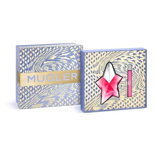 MUGLER Angel Nova Eau de Parfum - Women's Perfume Travel Set ($163 Value) - Floral & Fruity - With Bergamot, Rose, and Cedarwood- 1.6 Fl Oz Full Size & 0.3 Fl Oz Travel Size Fragrances | Amazon (US)