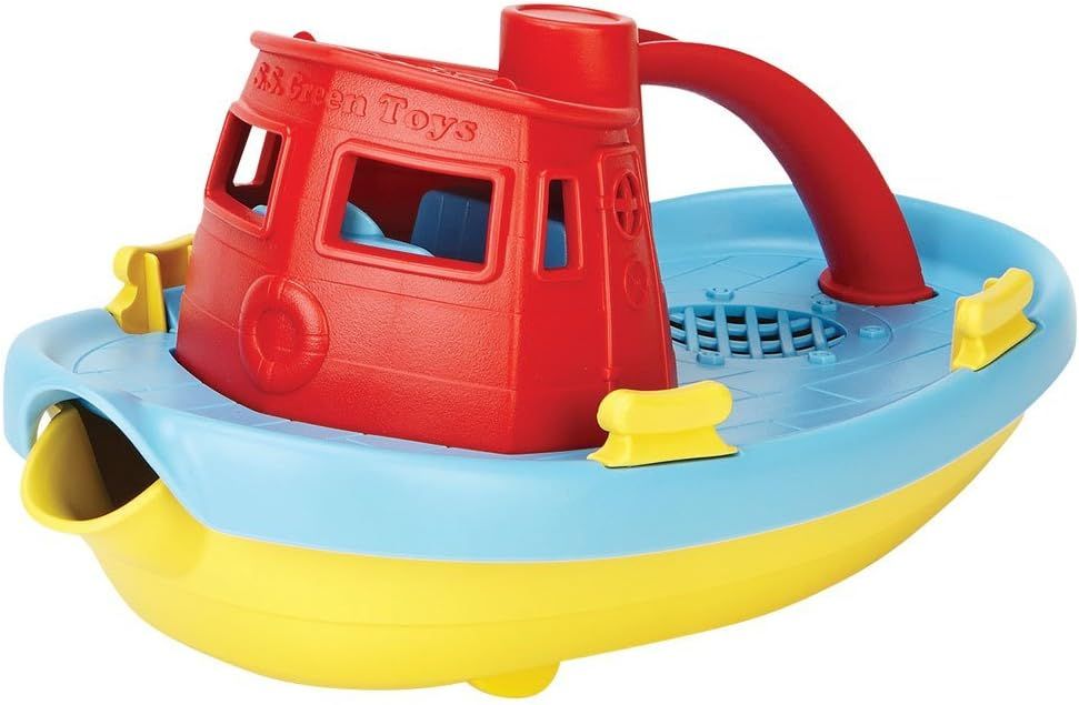 Green Toys My First Tug Boat, Red | Amazon (US)