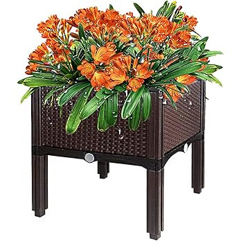 NACREEN Raised Garden Bed with Legs Planters for Outdoor Plants Garden Boxes Outdoor Raised Plant... | Amazon (US)