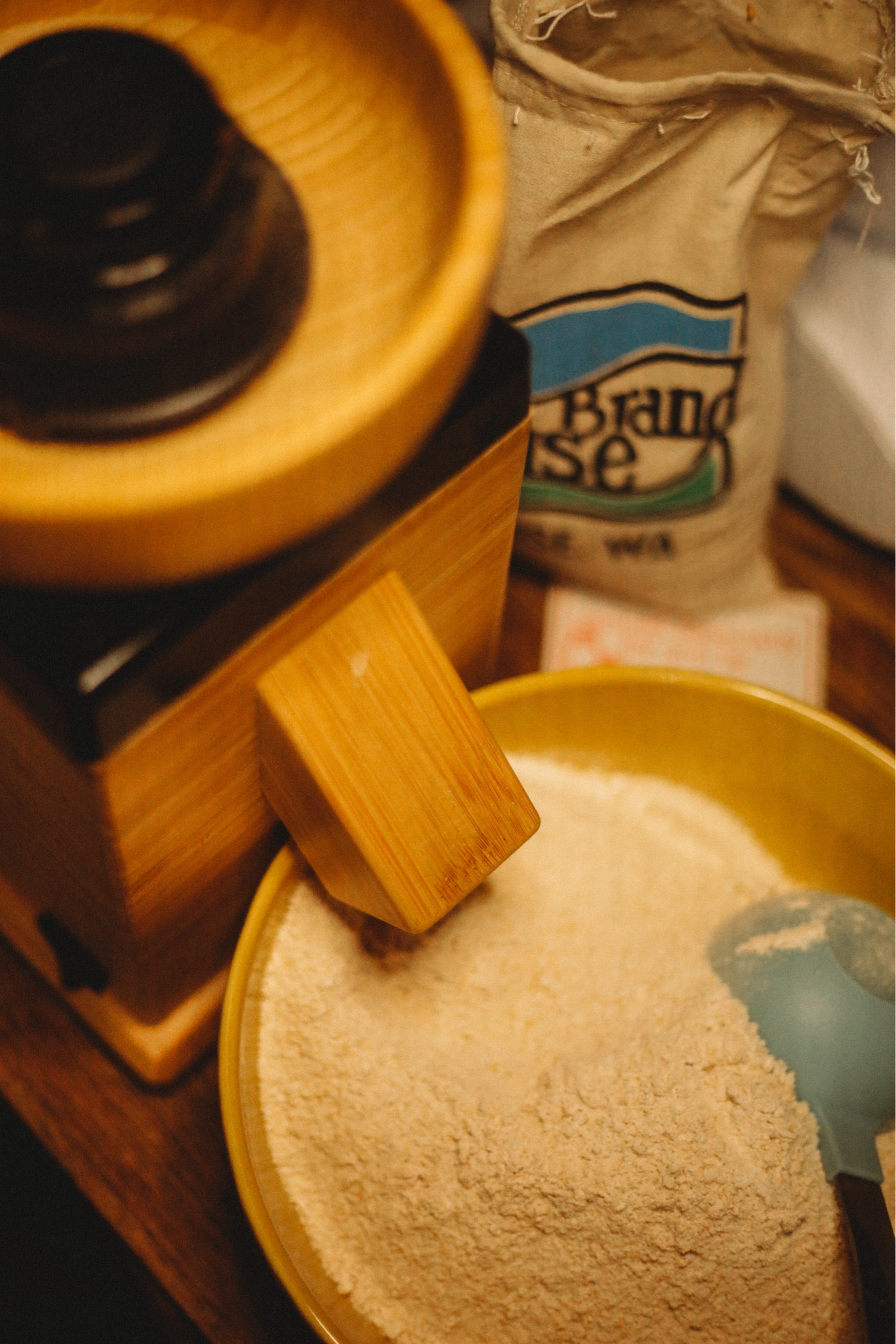 Mill your own flour using the Nutrimill harvest grain mill with your own wheat berries. Also shared where you can source quality wheat berries  

#LTKHome