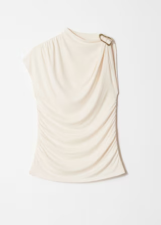 Ruche GoldBuckle Top | & Other Stories EU