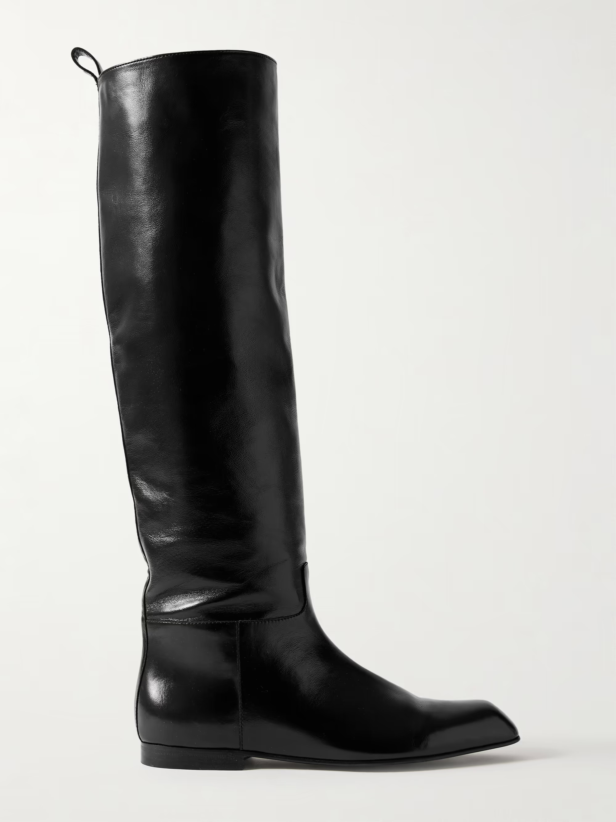Colt glossed-leather knee boots | NET-A-PORTER (US)