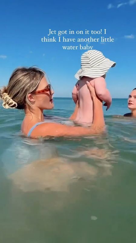 A wondering day at the ocean. Jet is such a water baby! I linked his cute sun hat and my favorite one piece. 

baby l baby water l baby swim l boy swim l hat l baby hat

#LTKbaby