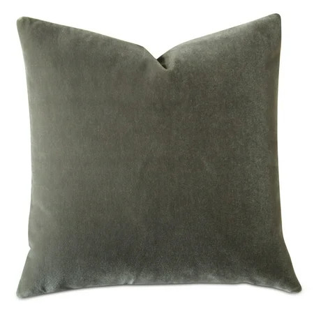 Luxury Mohair Euro Sham Cover in Wolf 27 x 27 | Walmart (US)
