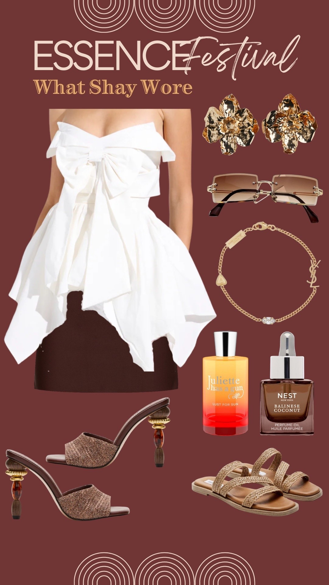 Day 2 of Essence Fest.  ✨ 

One of my favorite combos, if I’m being honest! 