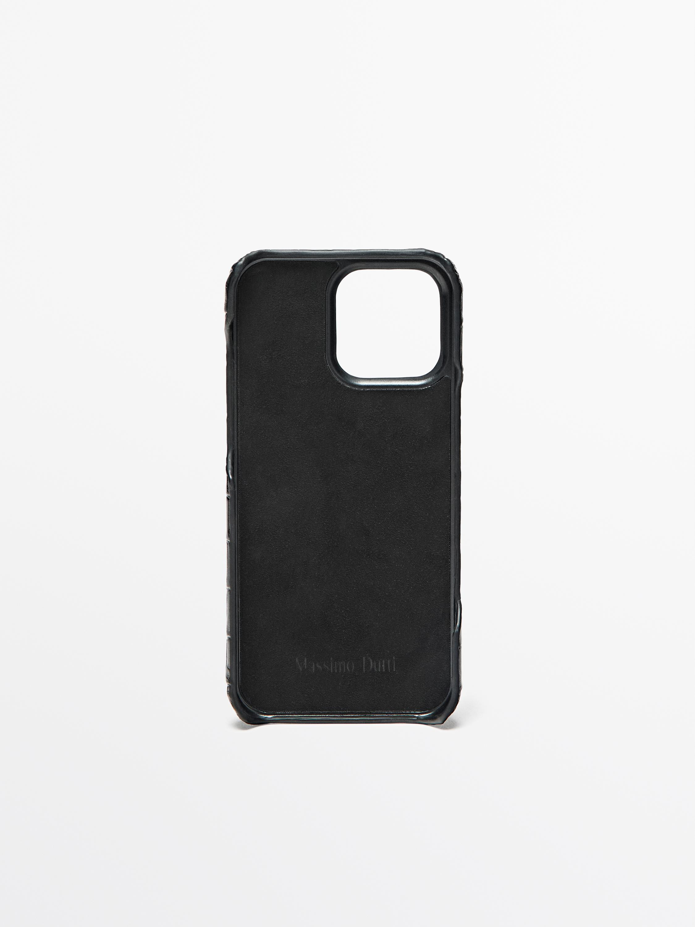 Nappa leather iPhone 16 Pro Max case | Zara US