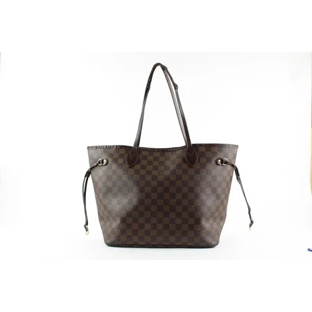 Louis Vuitton Damier Ebene Neverfull MM Tote Bag 862460 | Walmart (US)