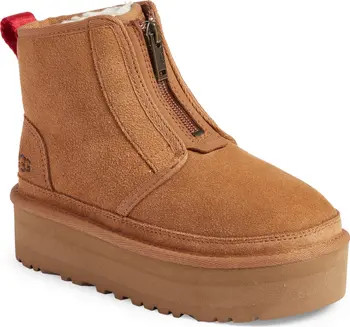 Kids' Neumel Zip Platform Boot | Nordstrom