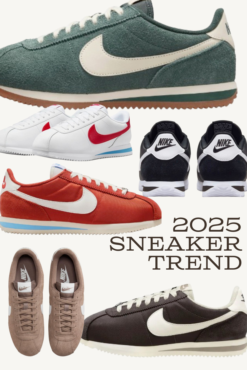 2025 sneaker trend: nike cortez 

 #LTKShoeCrush