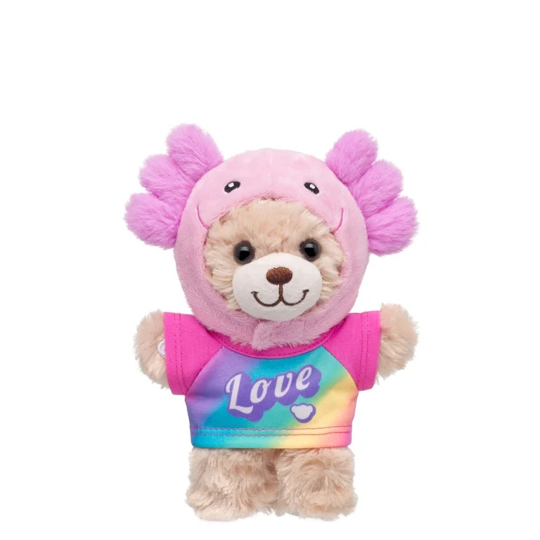 Build-A-Bear Mini Beans® Axolotl Plush Hood & T-Shirt | Walmart (US)