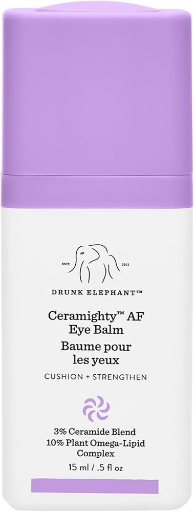 Drunk Elephant Ceramighty AF Eye Balm - 15 ml/.5 fl oz - Moisturizing Eye Cream - Clean Clinical ... | Amazon (US)