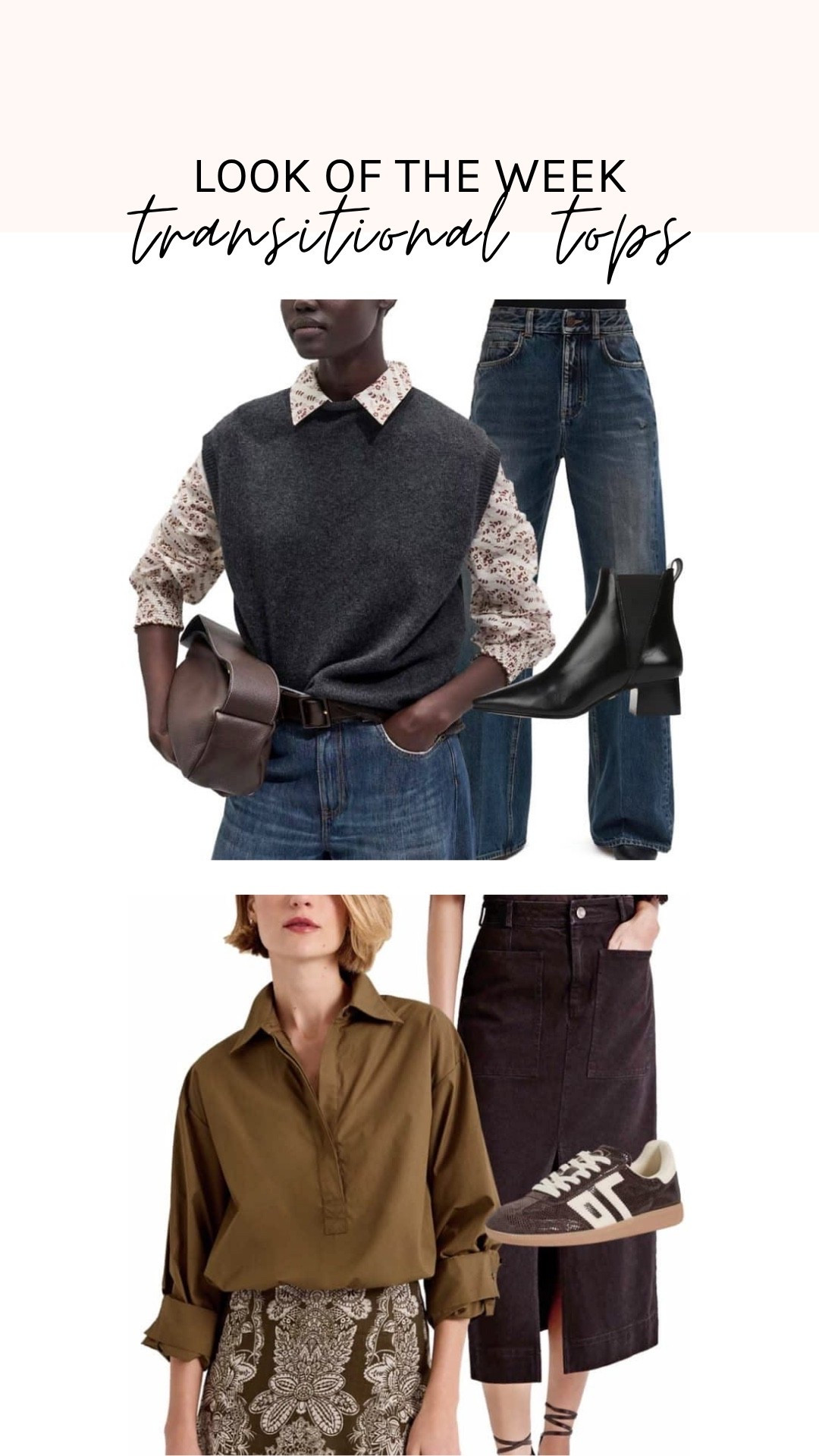 Ease into cooler weather with chic transitional tops. This week’s picks are perfect for warmer fall days and pair beautifully with must-have layers when temps begin to drop. Add fun shoes for go-to looks you will wear all season long.

#LTKootd