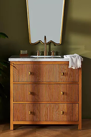 Amber Lewis for Anthropologie Single Bathroom Vanity | Anthropologie (US)