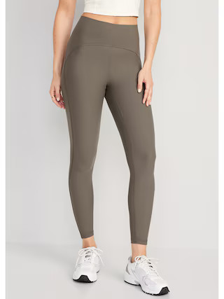 Extra High-Waisted PowerLite Lycra® ADAPTIV 7/8 Leggings for Women | Old Navy (US)