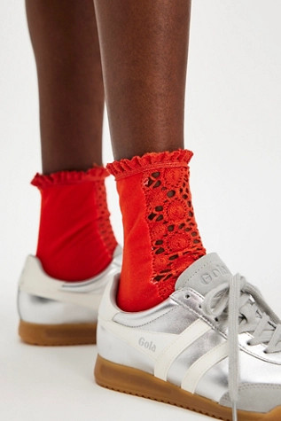 Rubies Crochet Socks | Free People (Global - UK&FR Excluded)
