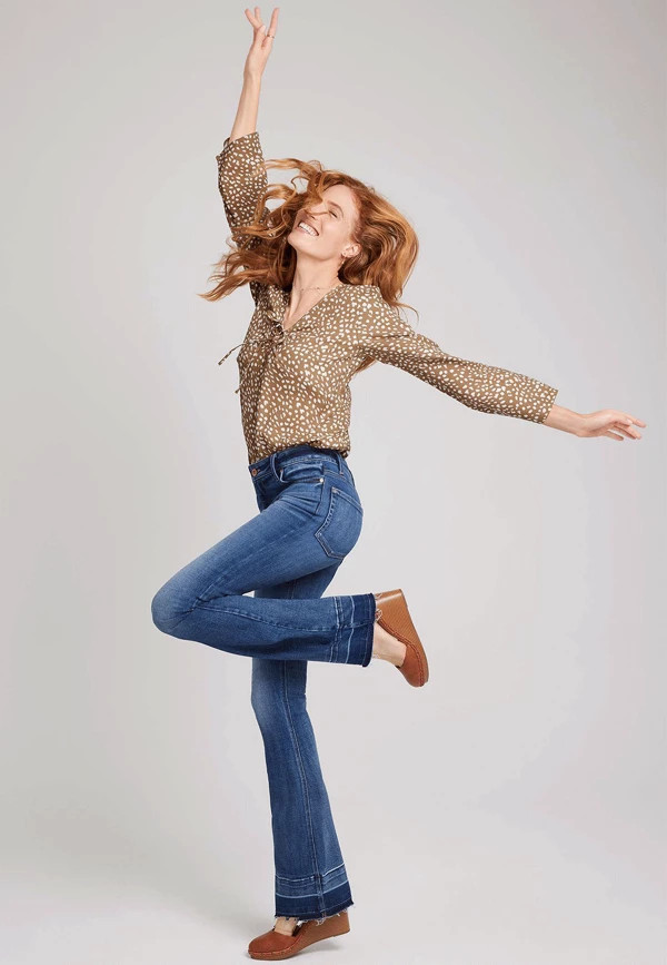 edgely™ Flare High Rise Jean | Maurices