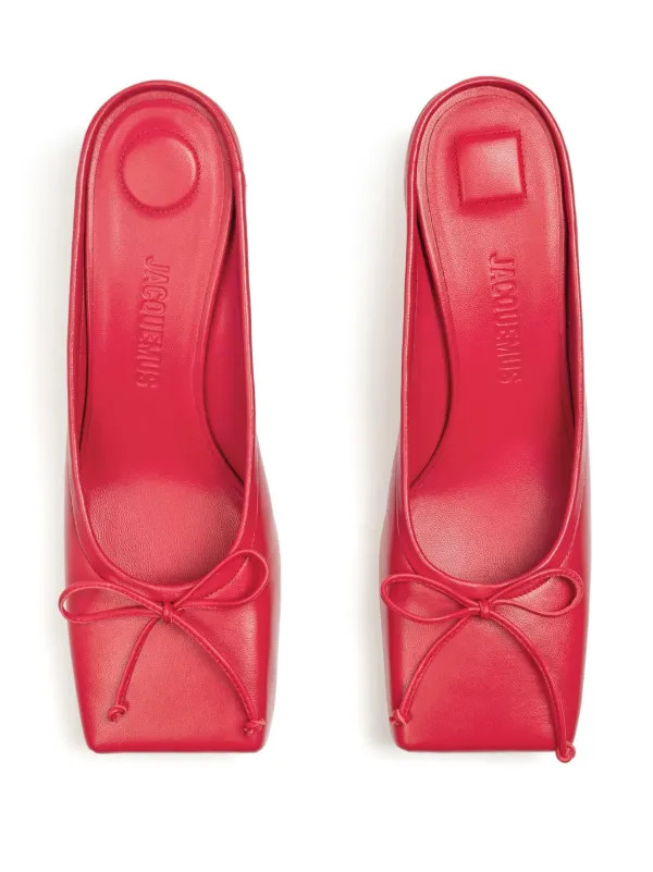 Jacquemus Les Mules Basses Ballet Pumps - Farfetch | Farfetch Global