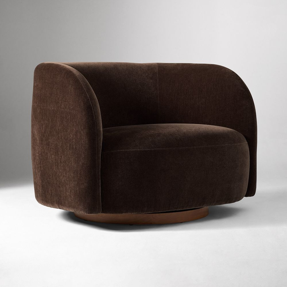 Laurent Grand Swivel Chair | West Elm (US)
