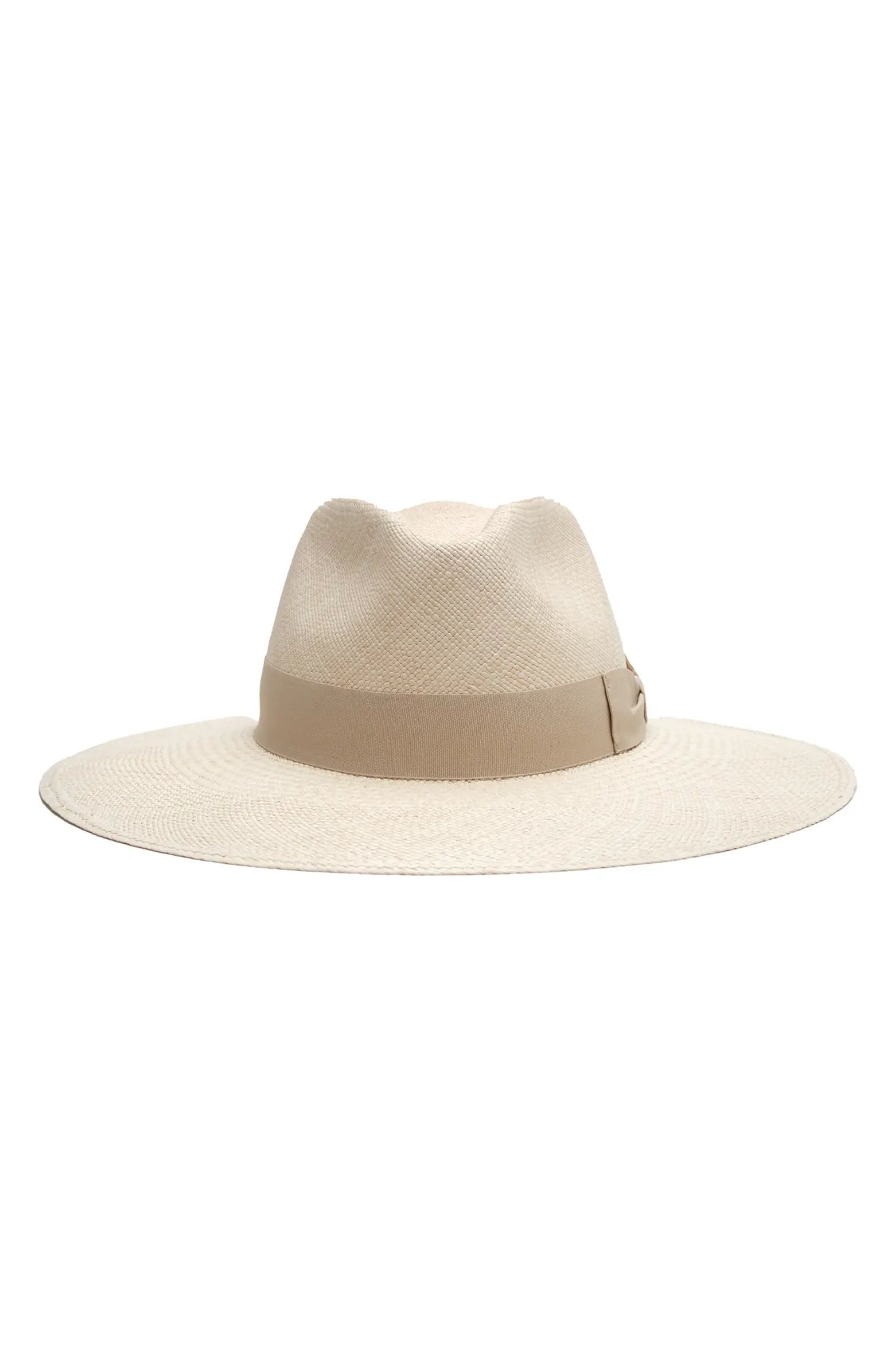 Wide Brim UPF 50+ Straw Panama Hat | Nordstrom Rack