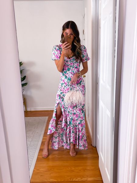 Obsessed with this wedding guest dress | wedding guest | wedding guest outfit 

Size down if in between sizes

#LTKfindsunder100 #LTKwedding #LTKsalealert