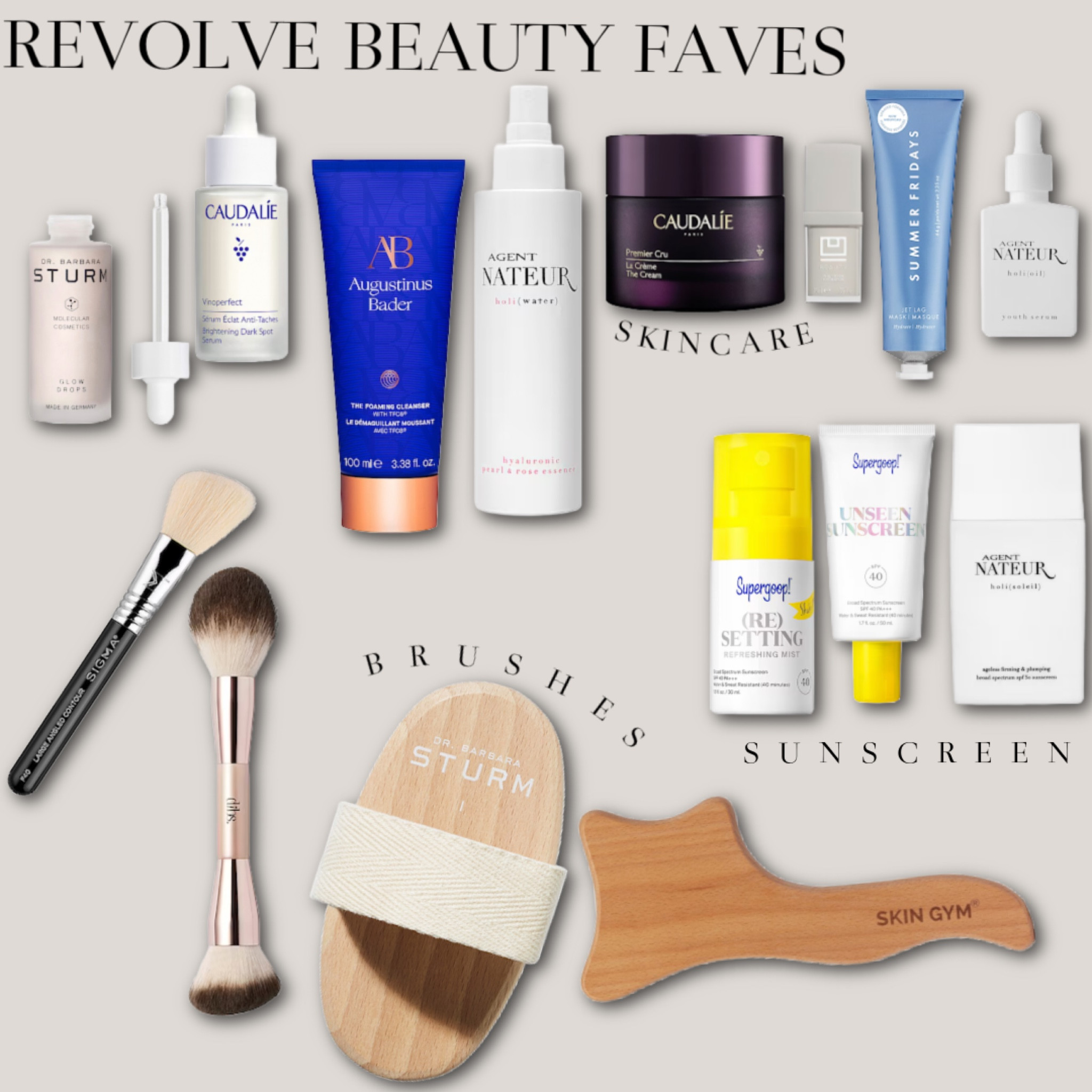 REVOLVE BEAUTY FAVES (all 20% off right now!) this is a great time to try something new 💕 

#LTKSaleAlert #LTKBeauty #LTKSummerSales