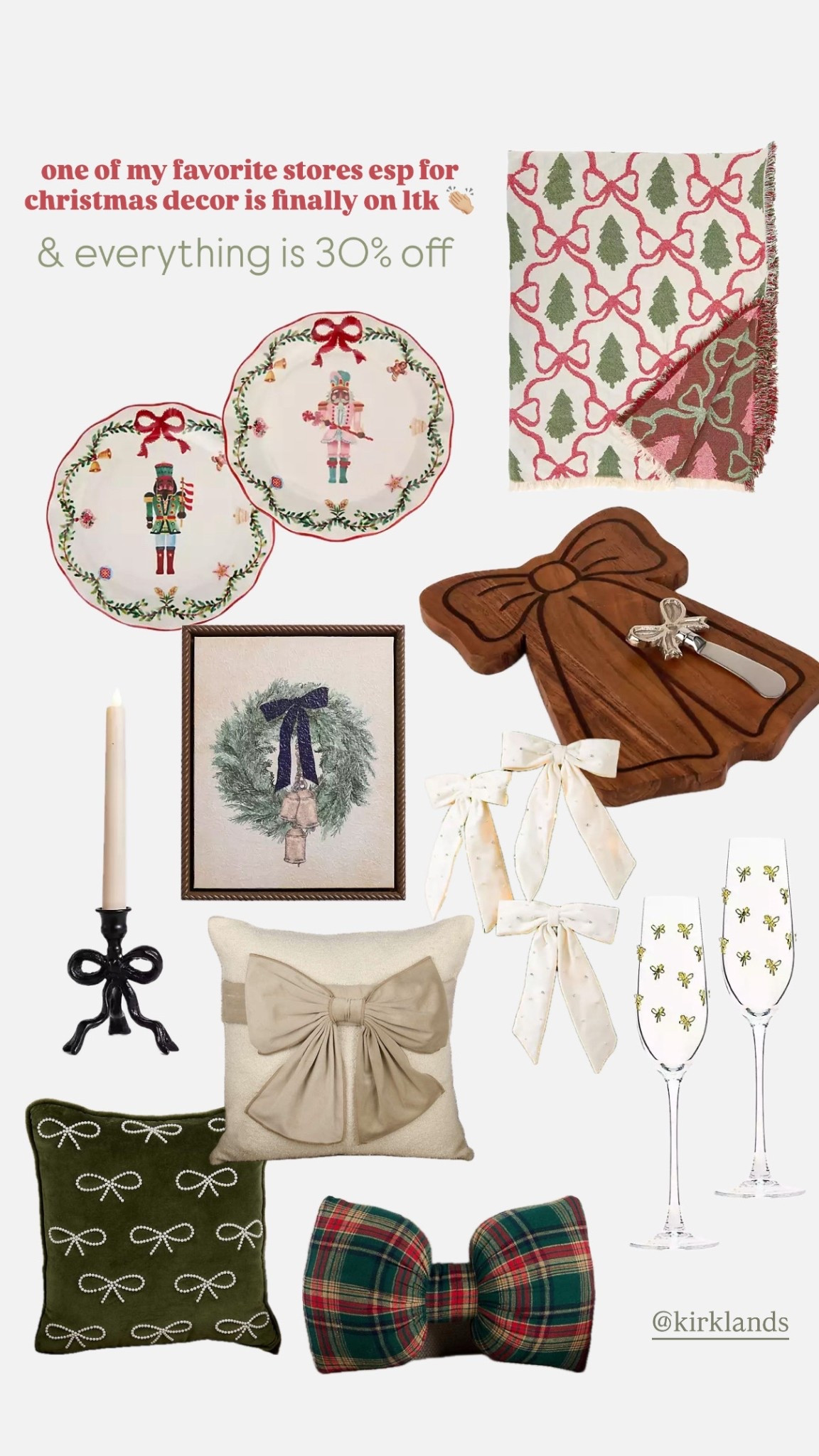 Kirkland’d Christmas decor // all the bows 😍

#LTKGiftGuide #LTKHome #LTKHoliday