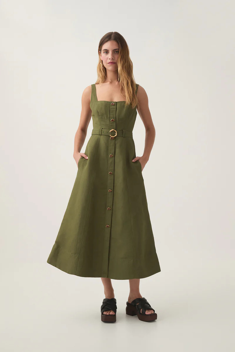 Axle Utility Midi Dress | aje. (US, UK, Europe, ROW)
