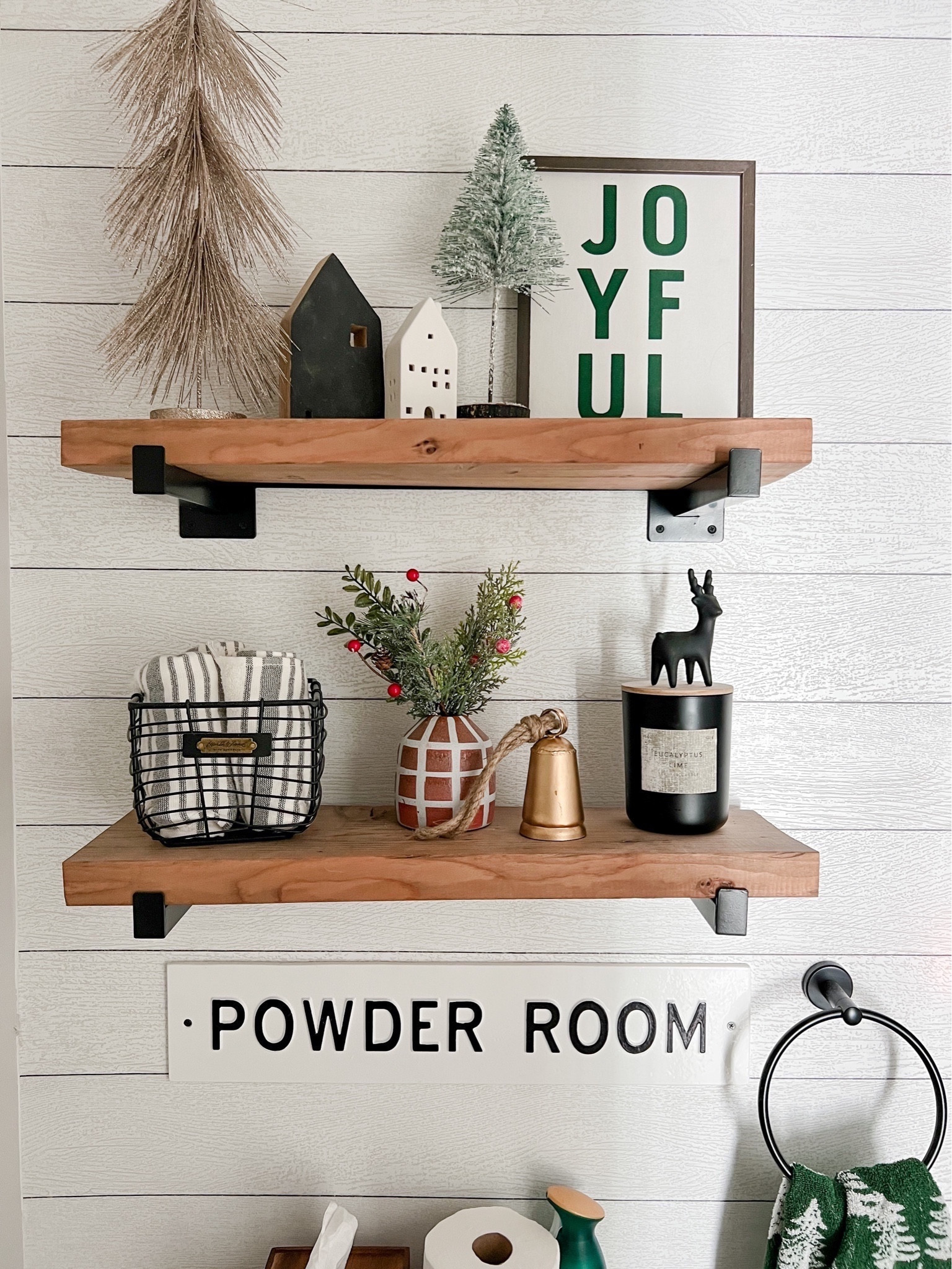 This years bathroom shelf decor set up 🫶

Christmas bathroom, bathroom decor, Christmas decor, winter bathroom decor

#LTKsalealert #LTKhome #LTKHoliday