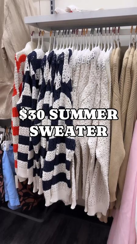 How cute is this openwork crewneck sweater from Target?! Perfect summer piece! 

#LTKStyleTip #LTKSeasonal #LTKFindsUnder50